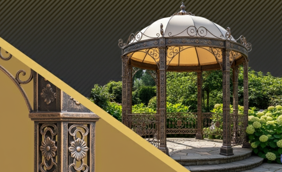  Беседки, навесы, перголы, ротонды 