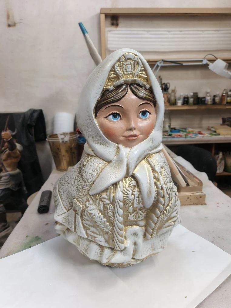 'Ставропольская матрёшка' Римского Мастера после декорирования. Фото пресс-службы ПО Римский Мастер.jpg 'Ставропольская матрёшка' Римского Мастера после декорирования. Фото пресс-службы ПО Римский Мастер.jpg