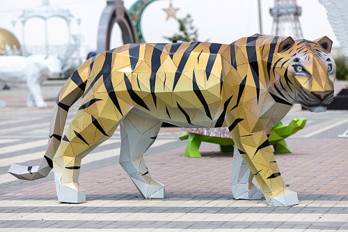 Полигональный Тигр