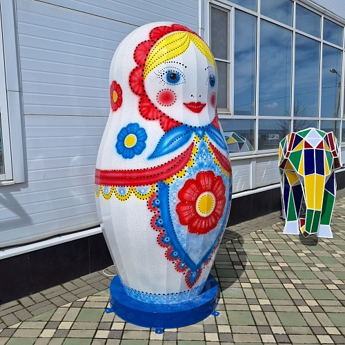 Матрёшка с подсветкой