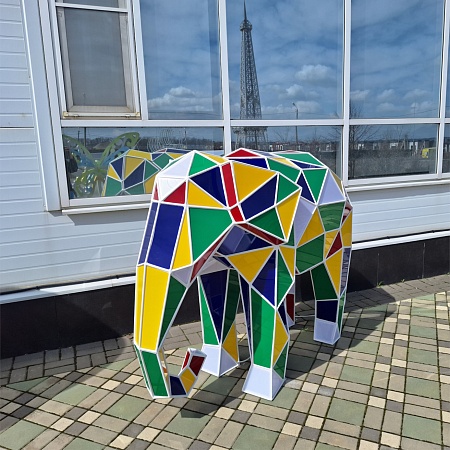 Слон Витраж