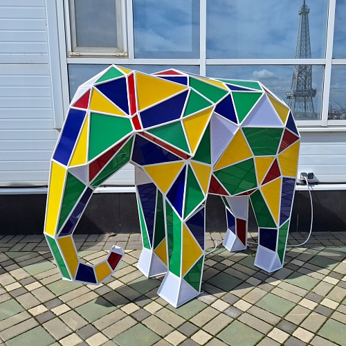 Слон Витраж